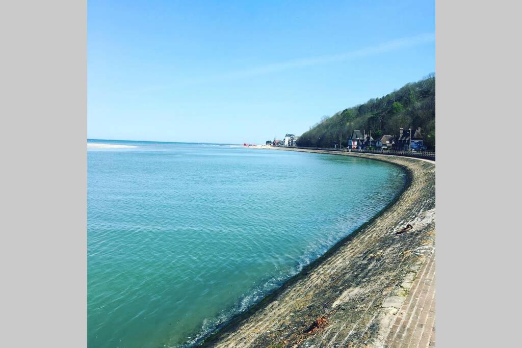Souplex 50M De La Plage Et Des Commerces Houlgate Zewnętrze zdjęcie